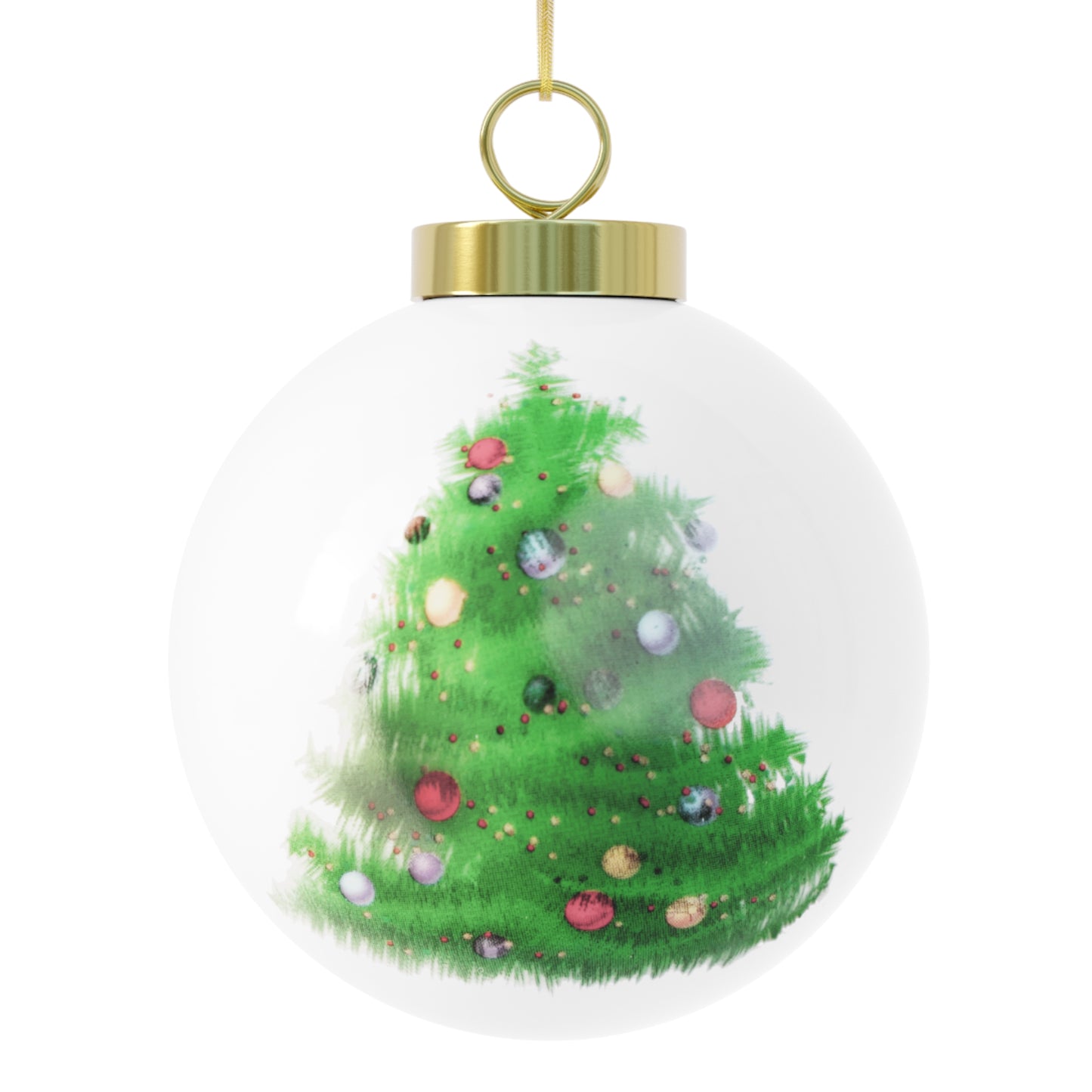 Festive Jamaican Christmas Ball Ornament - Holiday Vibes Decoration