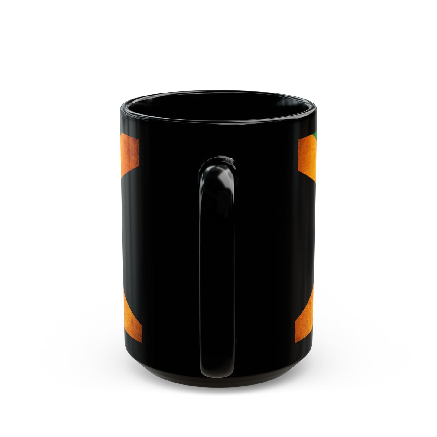 Happy Earth strong Jamaican Flag Black Mug - 11oz & 15oz | Perfect for Coffee Lovers & Gifts