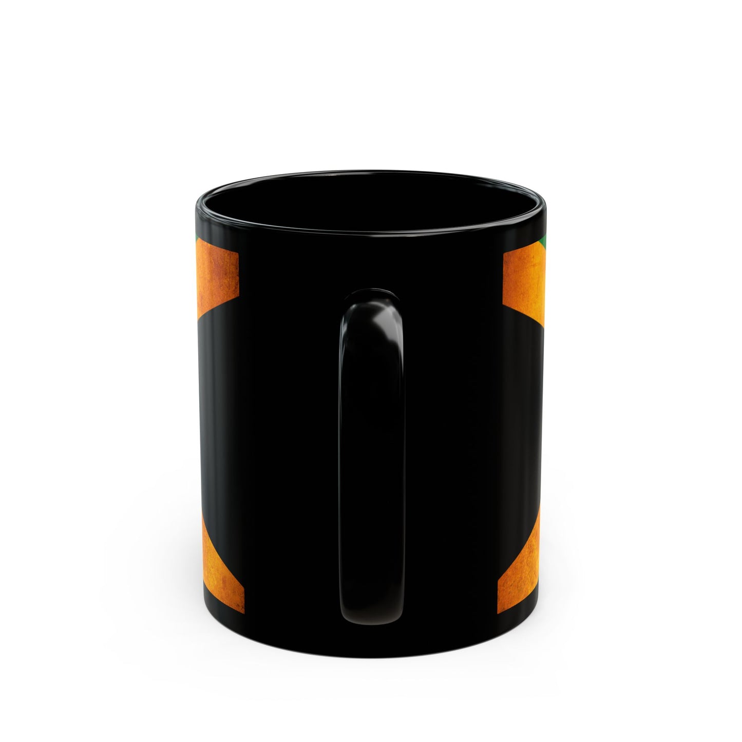 Happy Earth strong Jamaican Flag Black Mug - 11oz & 15oz | Perfect for Coffee Lovers & Gifts