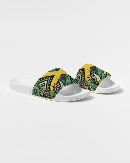 Jamaica Pattern Women's Slide Sandal