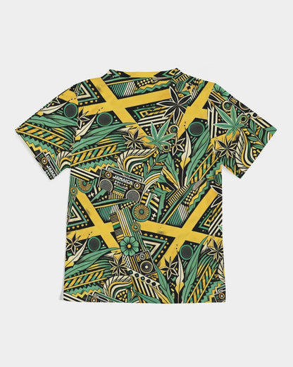 Jamaica Pattern Kids  All-Over Print Tee