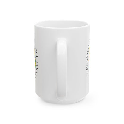 One Jamaica Vibes Ceramic Mug - One Jamaica Design (11oz & 15oz)