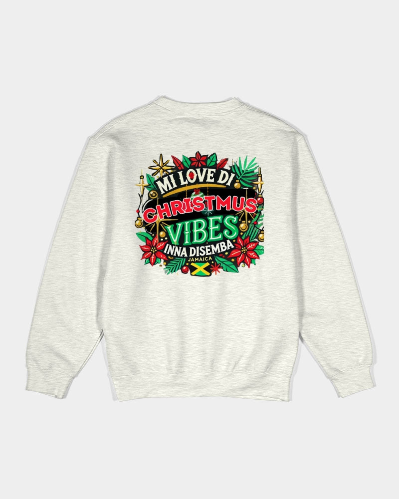 Mi Love Di Christmus Vibes Inna Disemba Unisex Premium Crewneck Sweatshirt