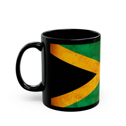 Jamaican Flag Black Mug