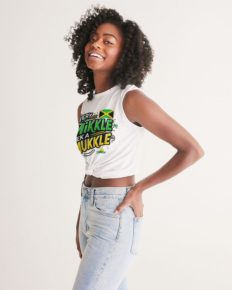 Every Mikkle Mek a Mukkle Women's Twist-Front Tank