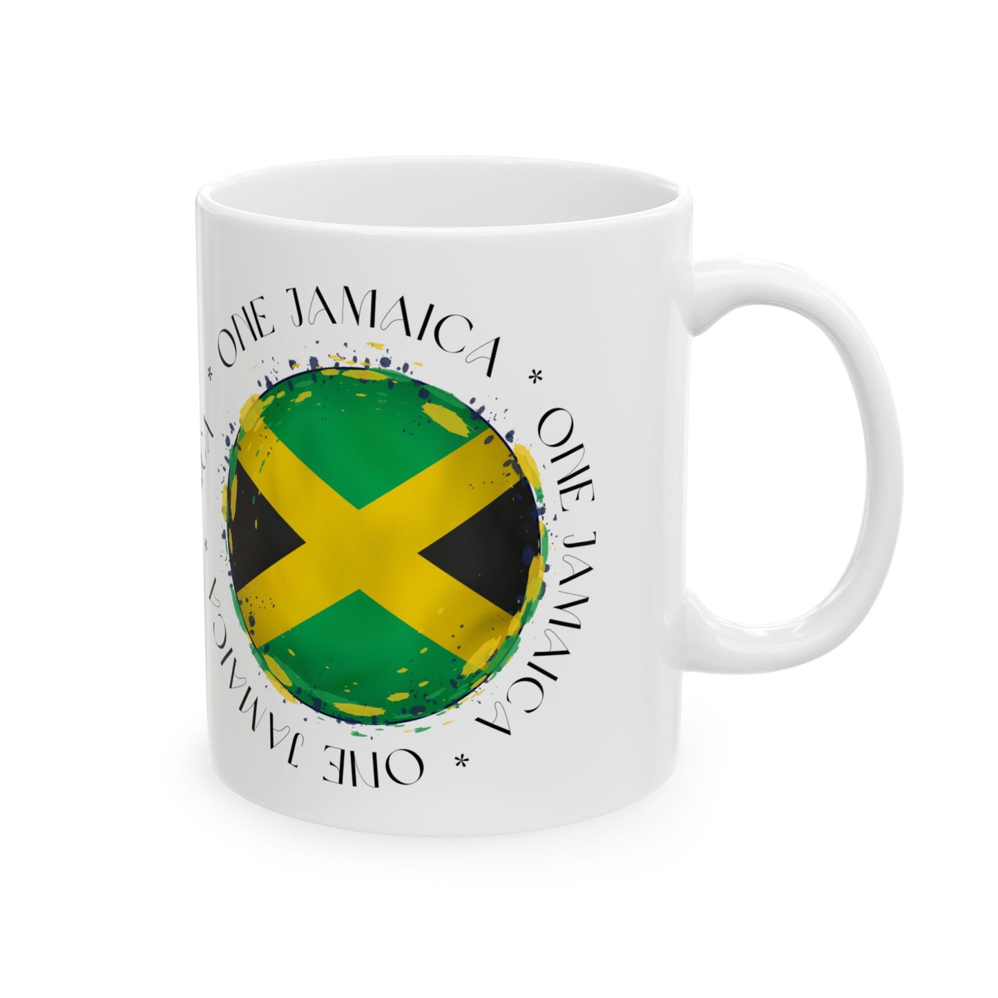 One Jamaica Vibes Ceramic Mug - One Jamaica Design (11oz & 15oz)