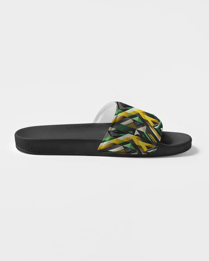 Diamond Pattern Men's Slide Sandal