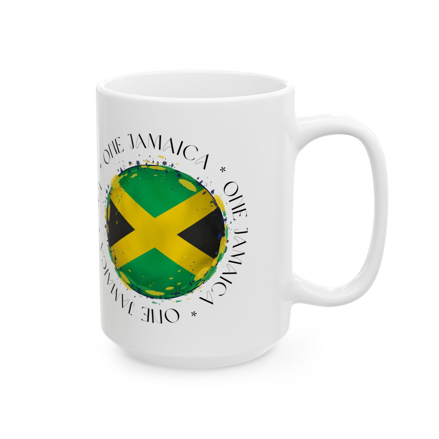 One Jamaica Vibes Ceramic Mug - One Jamaica Design (11oz & 15oz)