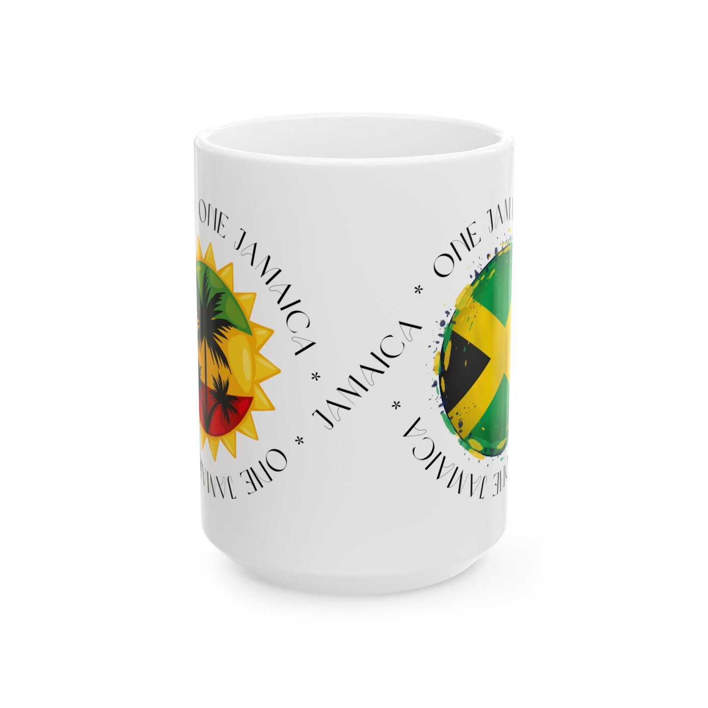 One Jamaica Vibes Ceramic Mug - One Jamaica Design (11oz & 15oz)