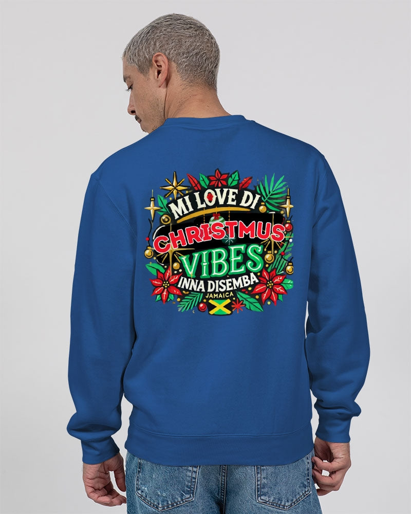 Mi Love Di Christmus Vibes Inna Disemba Unisex Premium Crewneck Sweatshirt