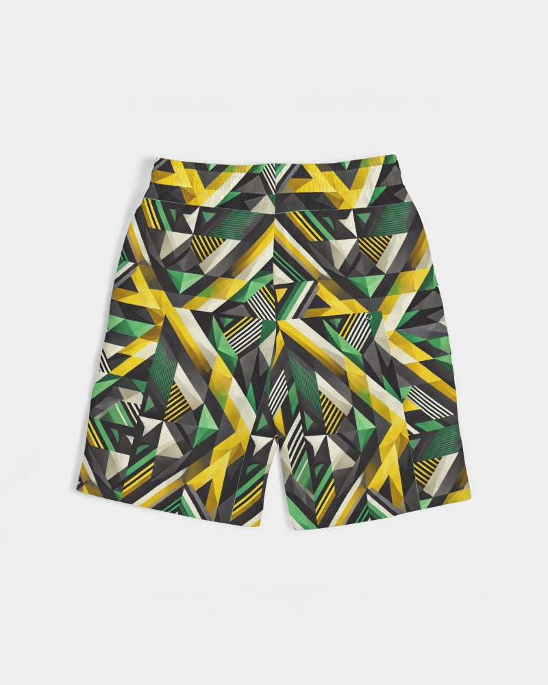 Diamond Pattern Boys Swim Trunk