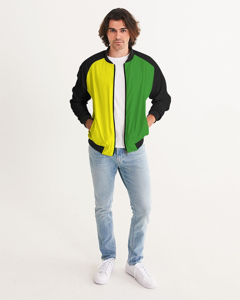 Jamaica Mi Love Di Christmus Vibes Inna Disemba Men's All-Over Print Bomber Jacket