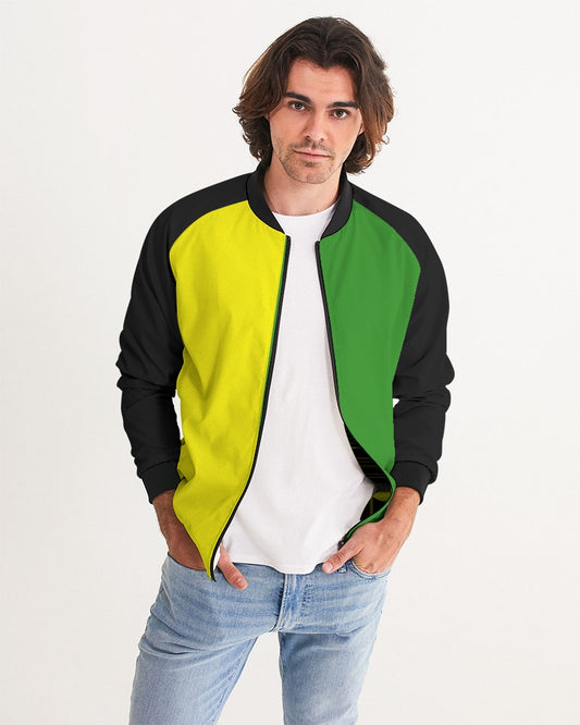 Jamaica Mi Love Di Christmus Vibes Inna Disemba Men's All-Over Print Bomber Jacket