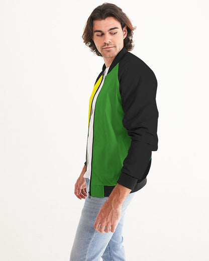 Jamaica Mi Love Di Christmus Vibes Inna Disemba Men's All-Over Print Bomber Jacket