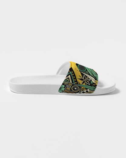 Jamaica Pattern Women's Slide Sandal