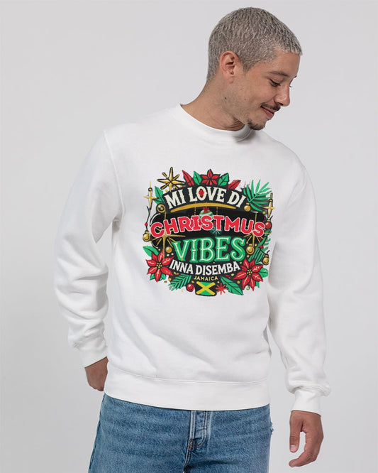 Mi Love Di Christmus Vibes Inna Disemba Unisex Premium Crewneck Sweatshirt