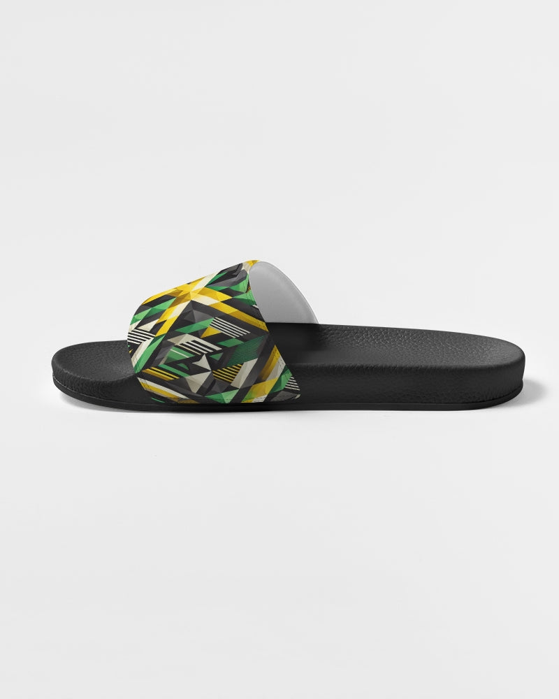 Diamond Pattern Men's Slide Sandal