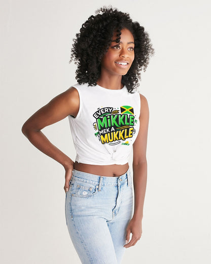 Every Mikkle Mek a Mukkle Women's Twist-Front Tank