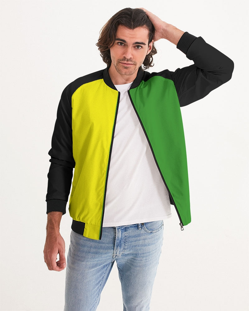 Jamaica Mi Love Di Christmus Vibes Inna Disemba Men's All-Over Print Bomber Jacket